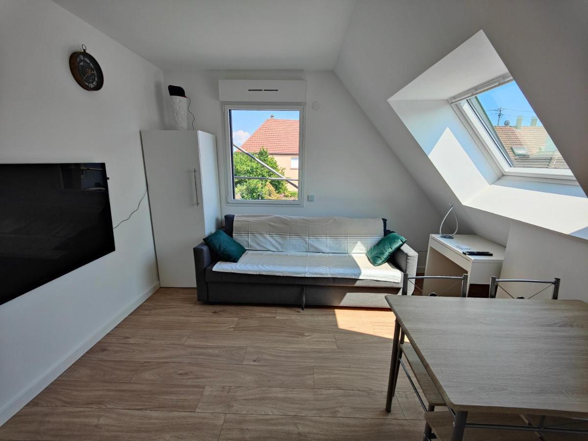 Appartement 48M², Strasbourg Centre A 15 Min En Train Fegersheim エクステリア 写真